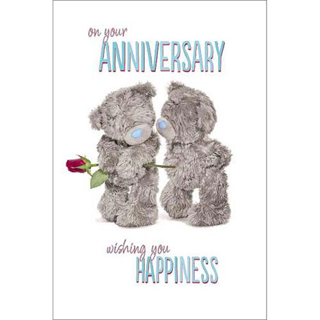 On You Anniversary Me to You Bear Card £2.49
